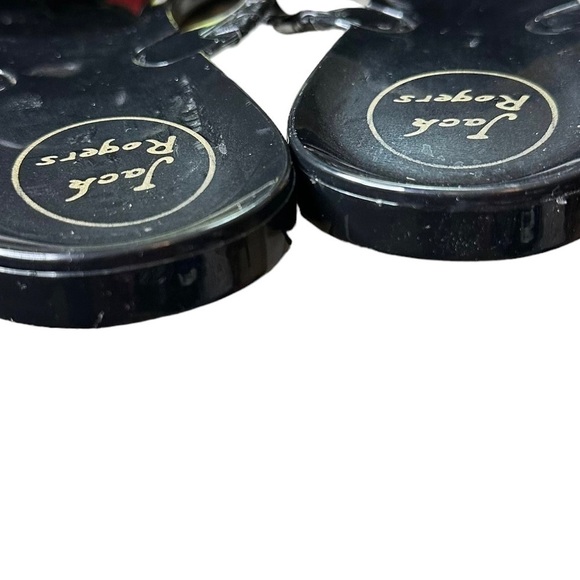 Jack Rogers Black Flip Flops. Size 9 - Picture 5 of 6